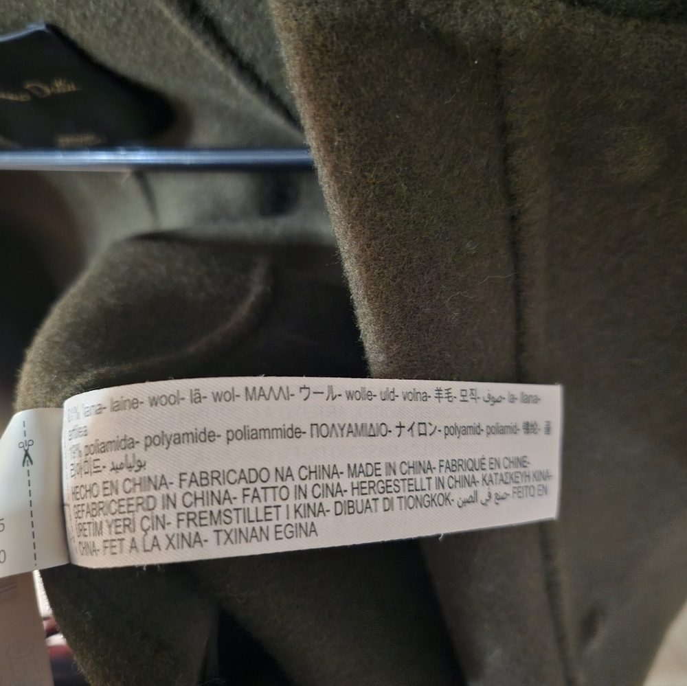 Massimo Dutti Wool Coat - Picture 5 of 6